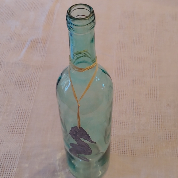 Seahorse Decorative Glass Bottle - Picture 10 of 11